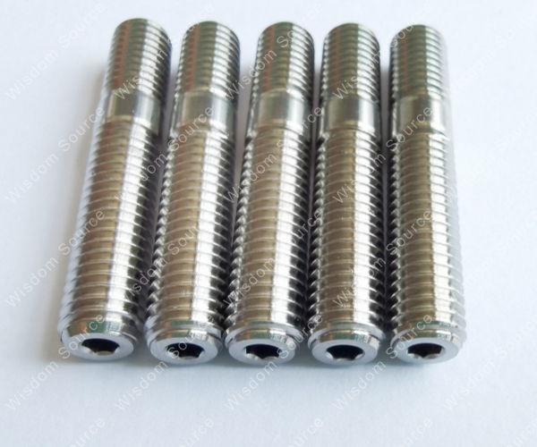 Customized Titanium Gr5 Colorful Titanium Double End Stud